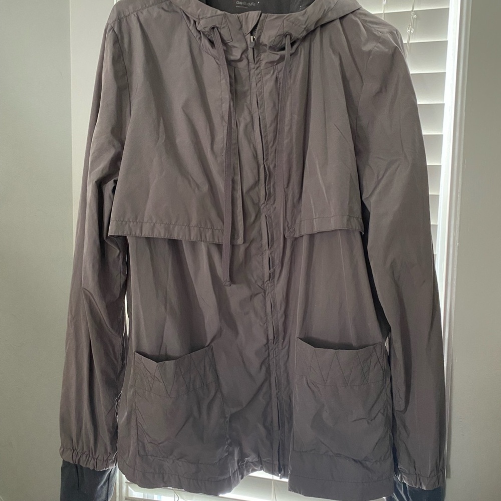 GAP Gray Hooded Jacket